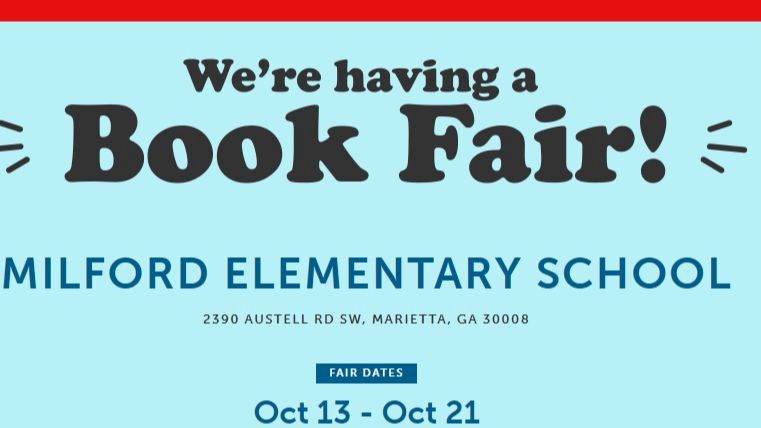 Book Fair Oct 13-Oct 21